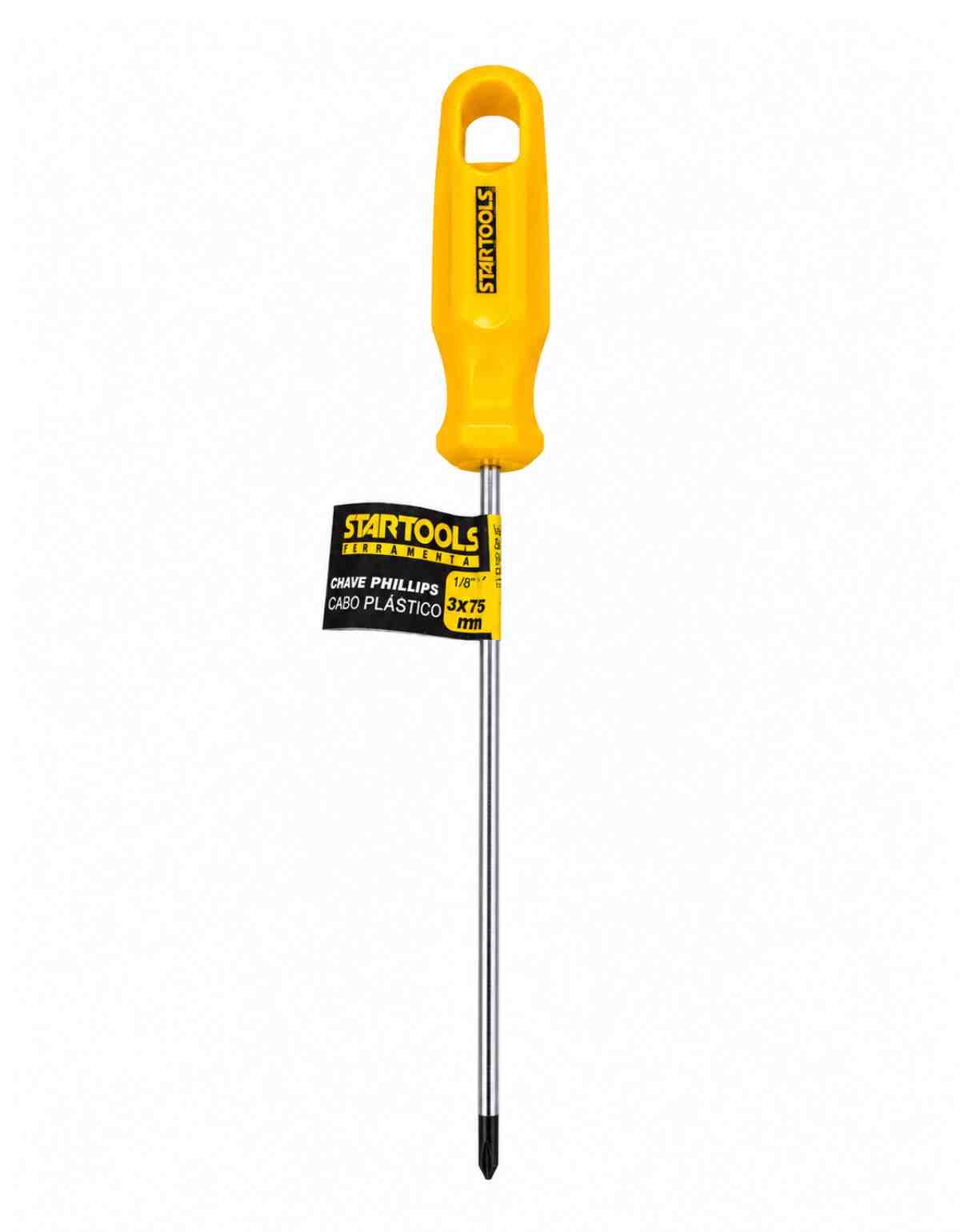  Chave Phillips Cabo Plástico 3x125mm