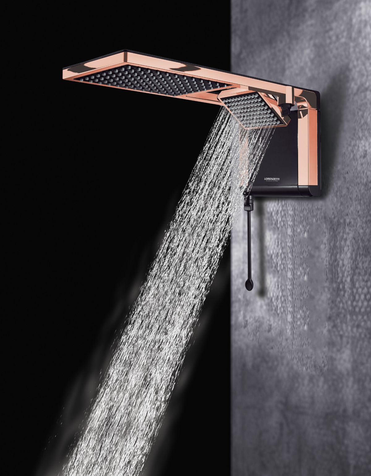 Chuveiro Lorenzetti Acqua Duo Ultra Preto...