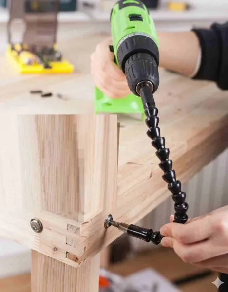 Cabo Extensor Flexível Para Parafusadeira...
