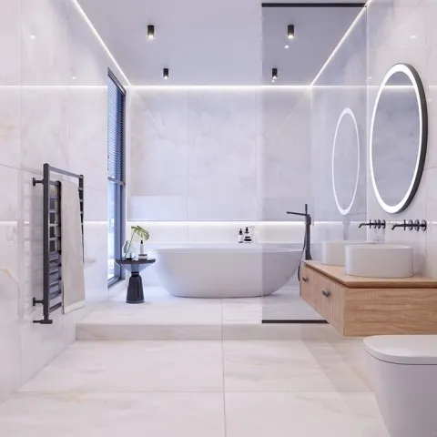 Biancogres Onix Bianco Satin 90x90