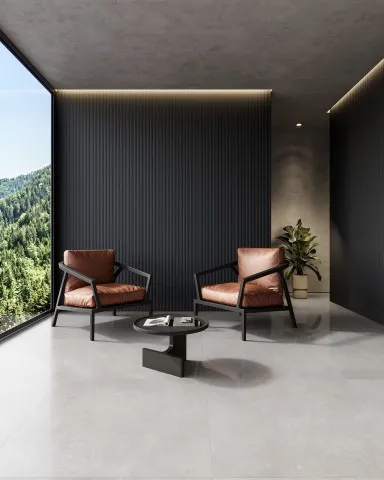 Biancogres Cemento Nebbia Lux 90x90
