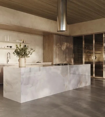 Biancogres Onix Bianco Lux 90x90