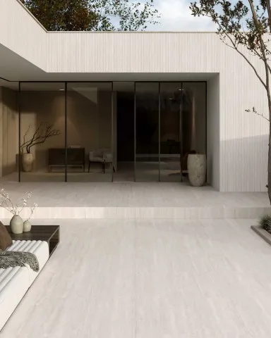 Biancogres Travertino Tivoli EXT 90x90