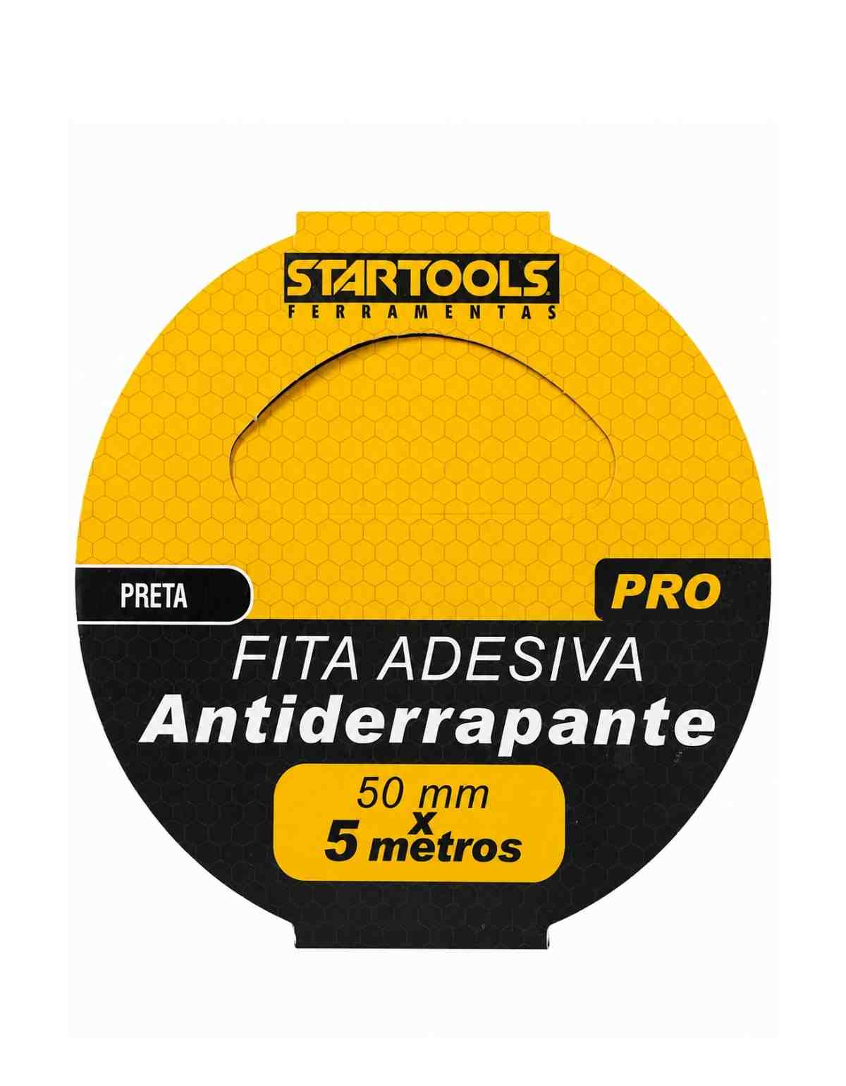 Fita Adesiva Antiderrapante Preta 50mm x 5m 