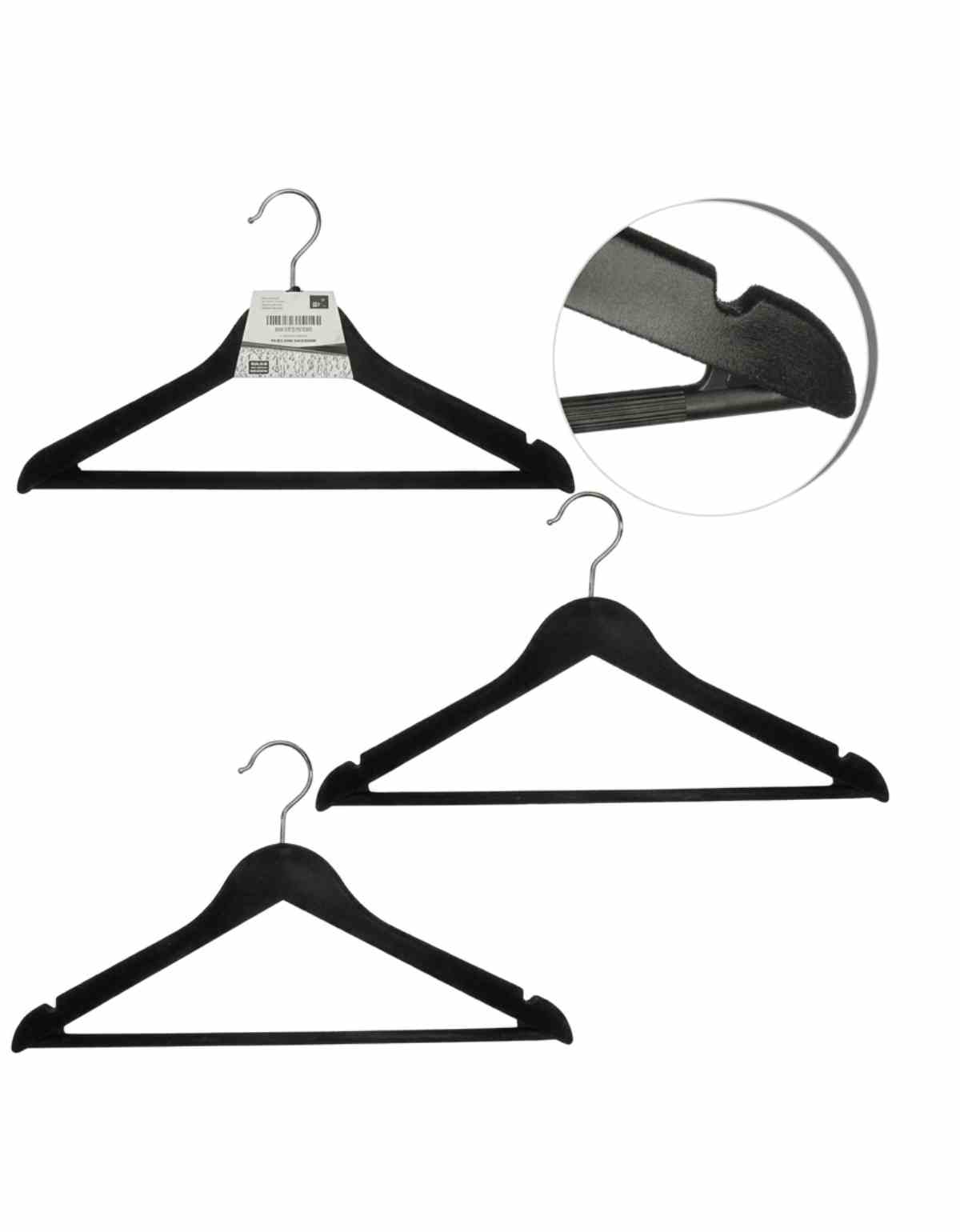 Conjunto de Cabide de Plástico 2 peças