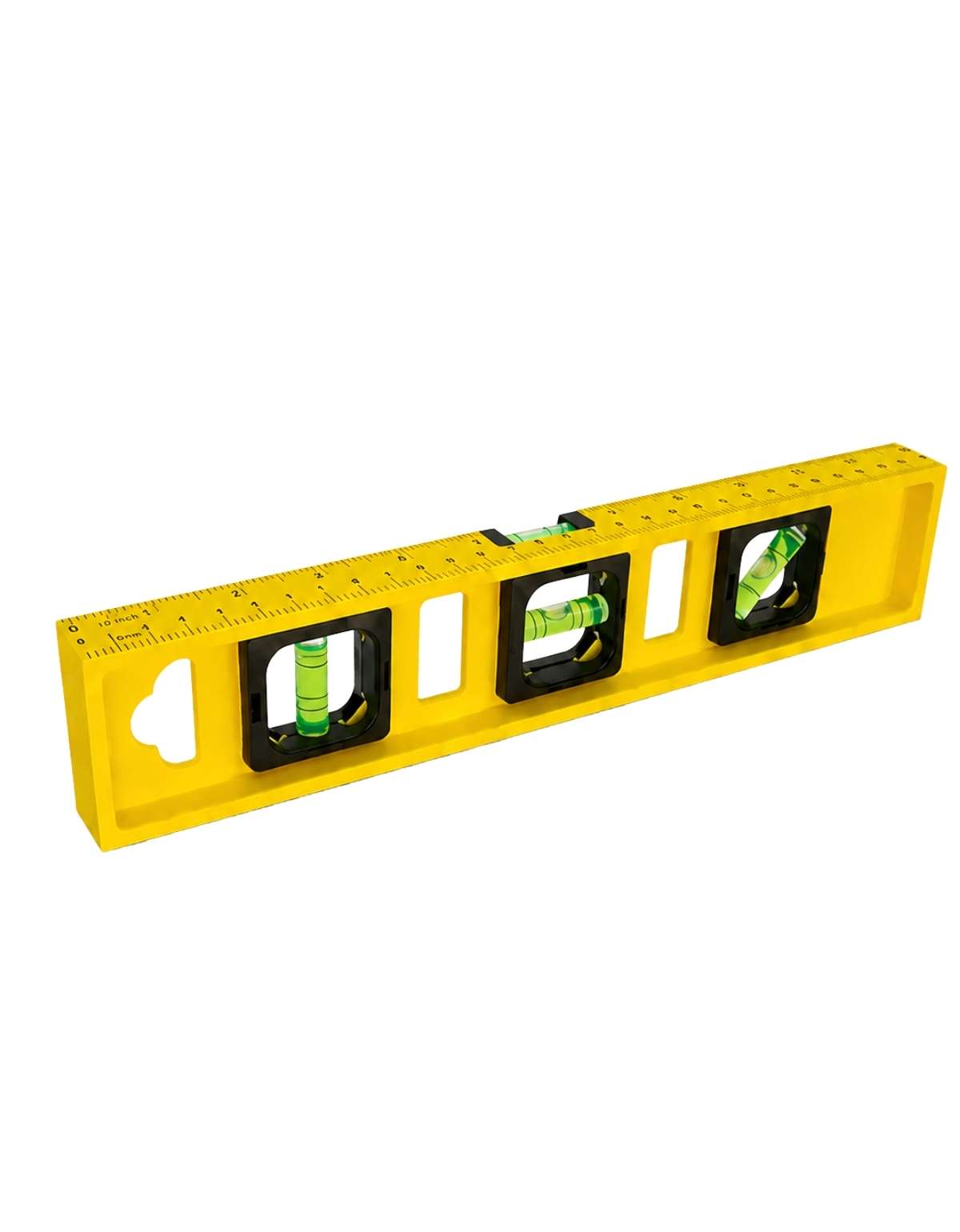 Nível Amarelo de PP 30CM CX48 - 2X24