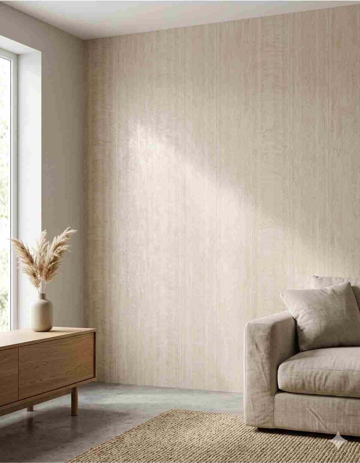 Adesivo Decorativo para Parede  Travertin...
