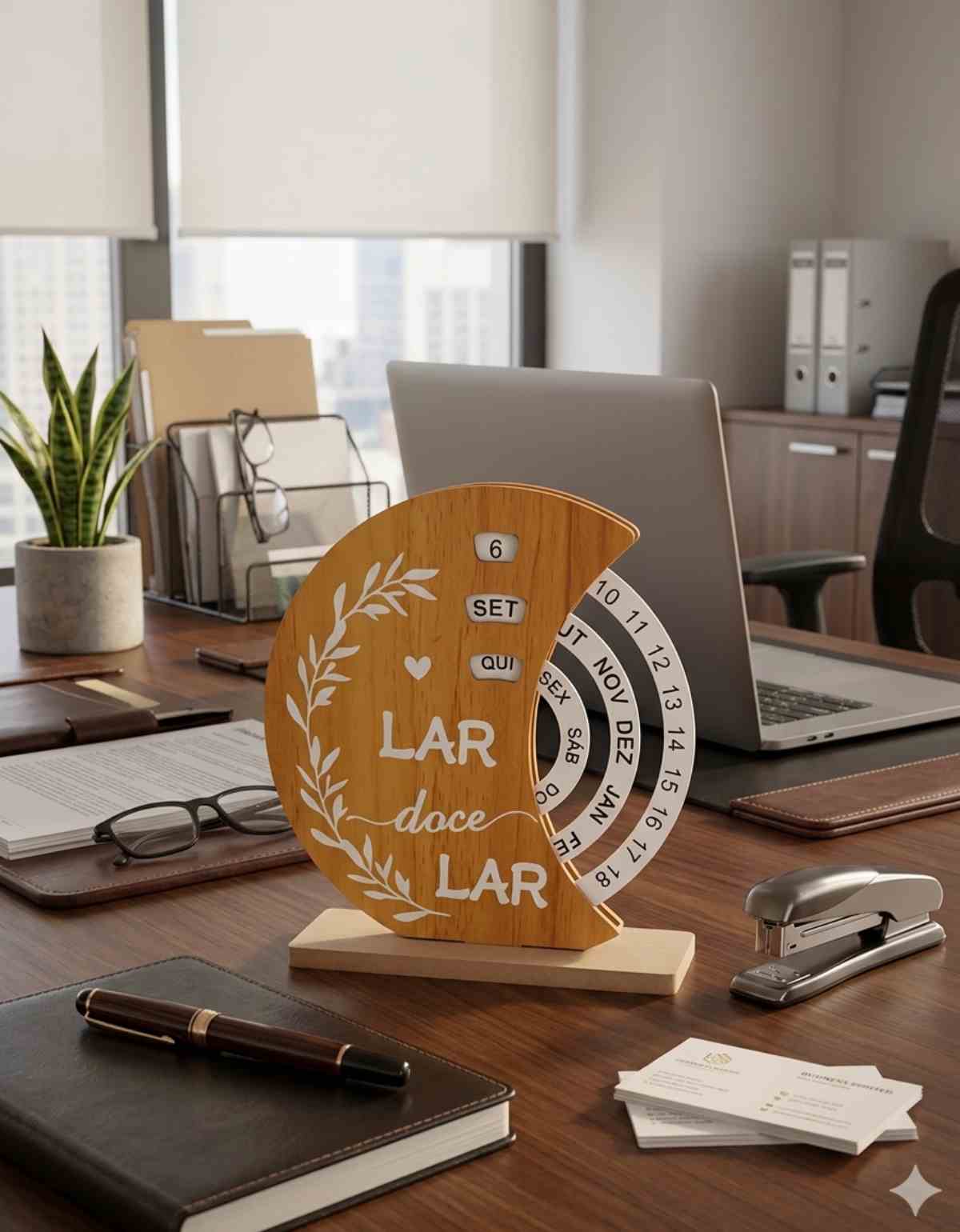 Calendário Decorativo de MDF