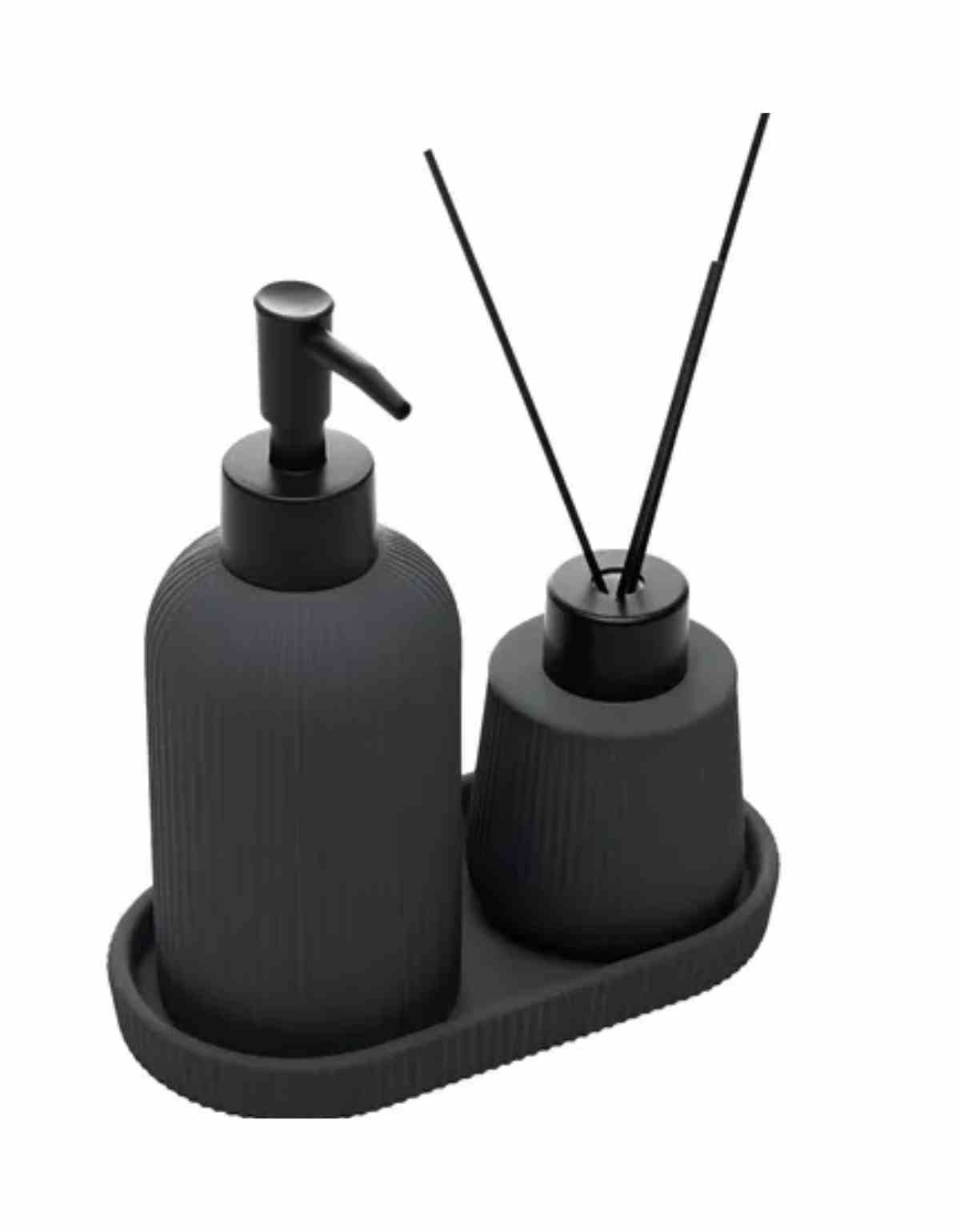 Conjunto 3 Peças para Banheiro Cerâmica
