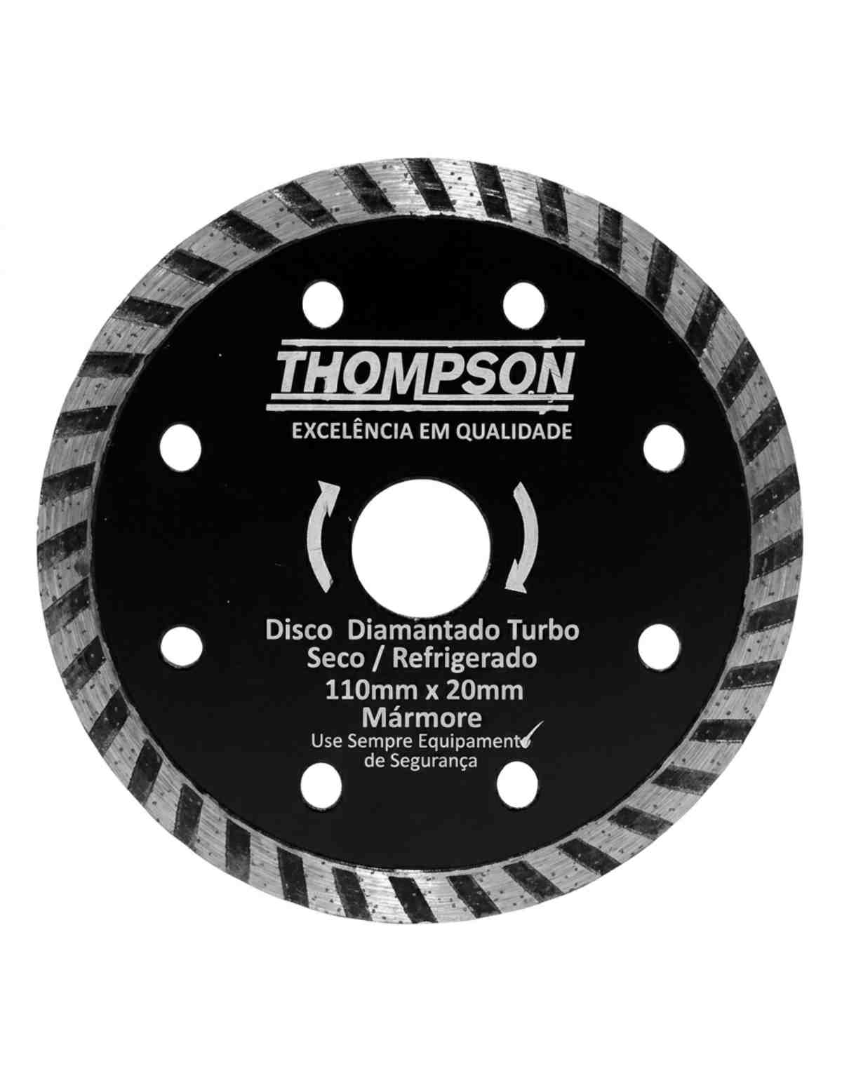 Disco Diamantado Turbo Seco 