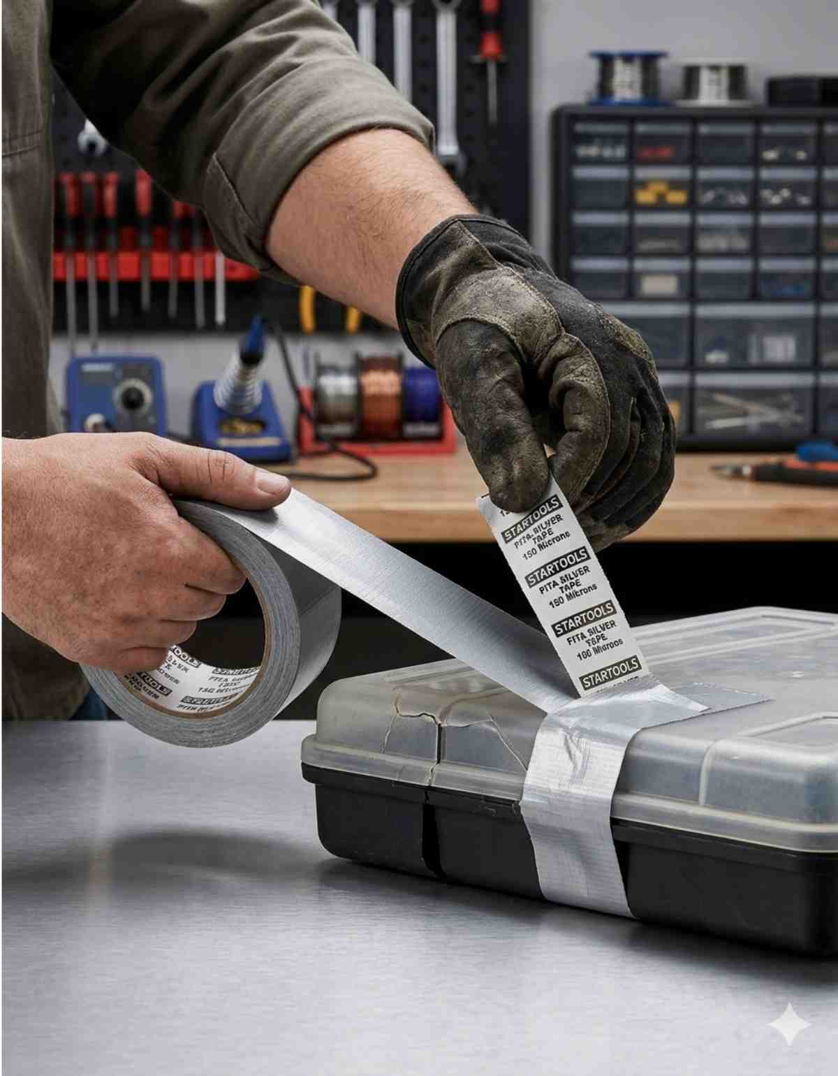 Fita Silver Tape  150 micrômetro 45mmX5m