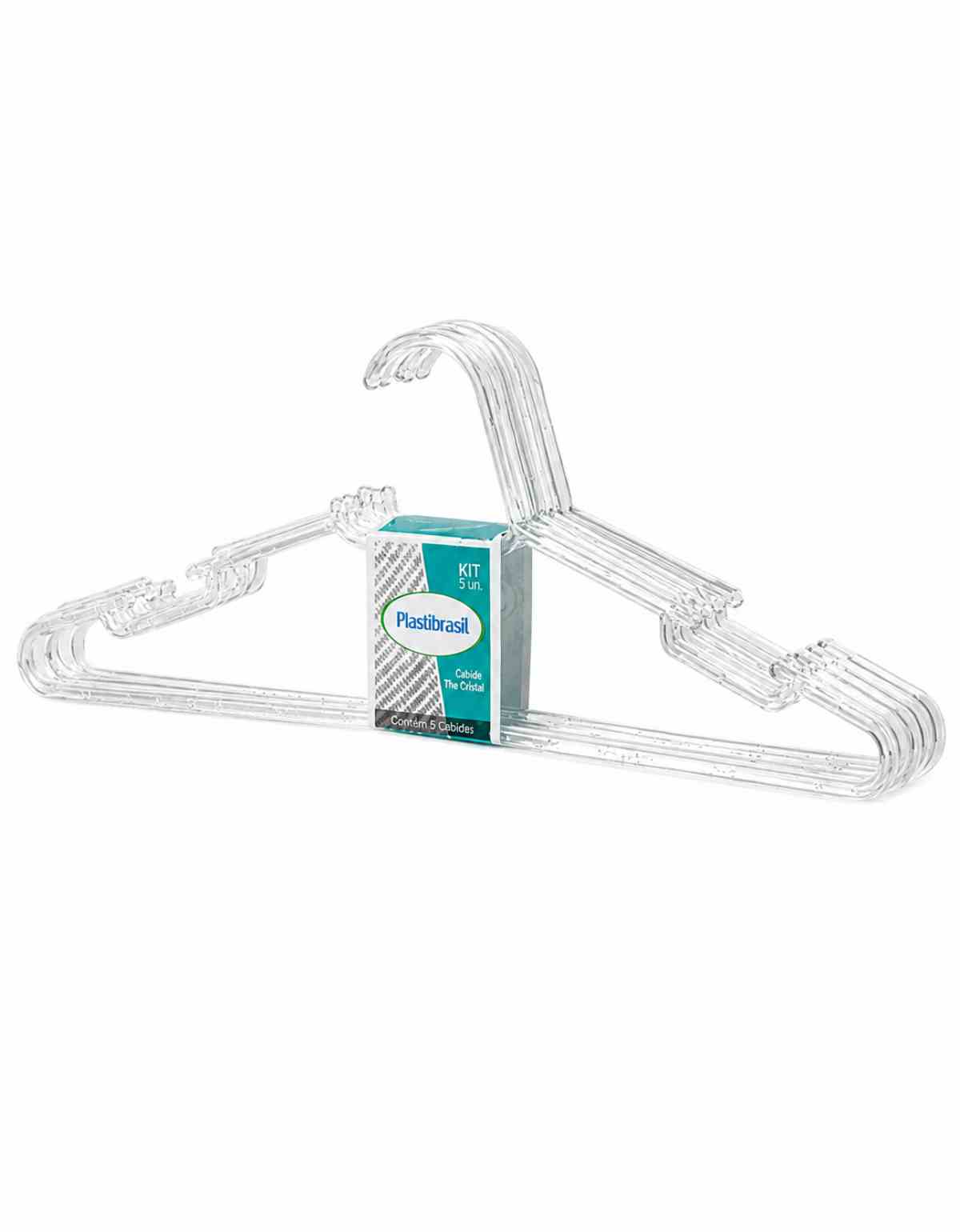 Cabide Cristal  5 peças 