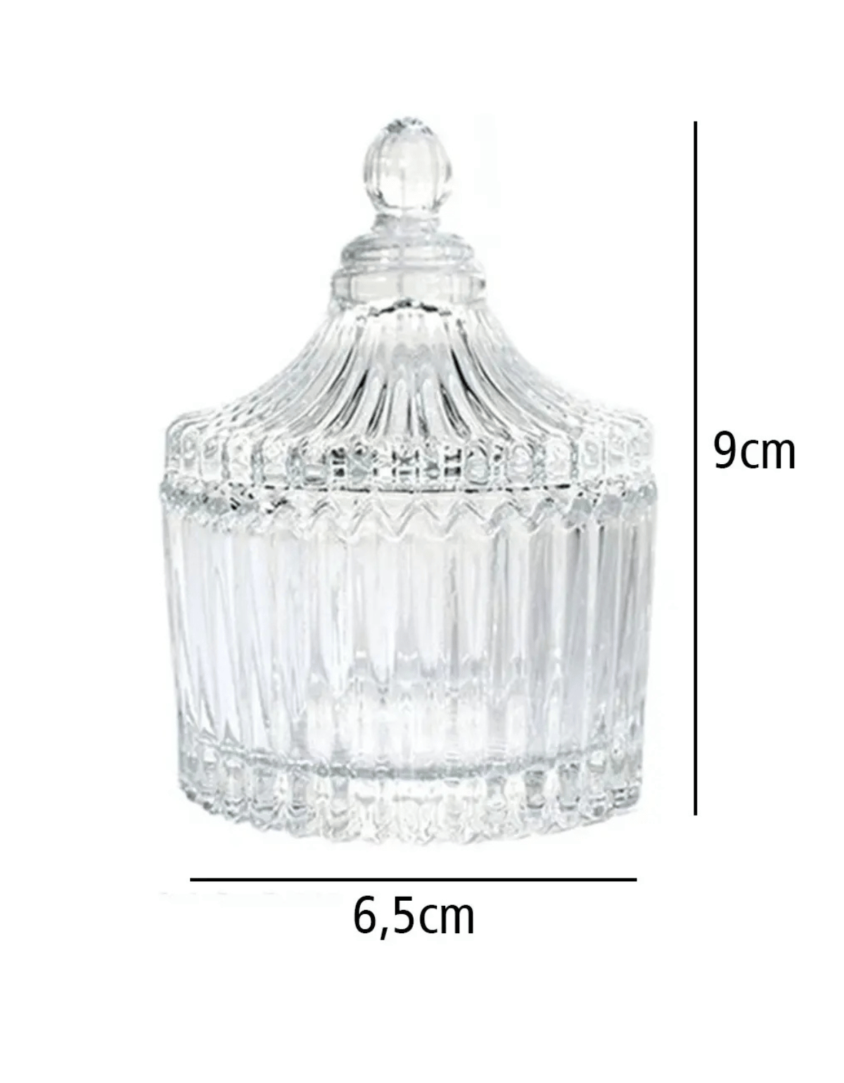 Bomboniere de Vidro Potiche 88ml