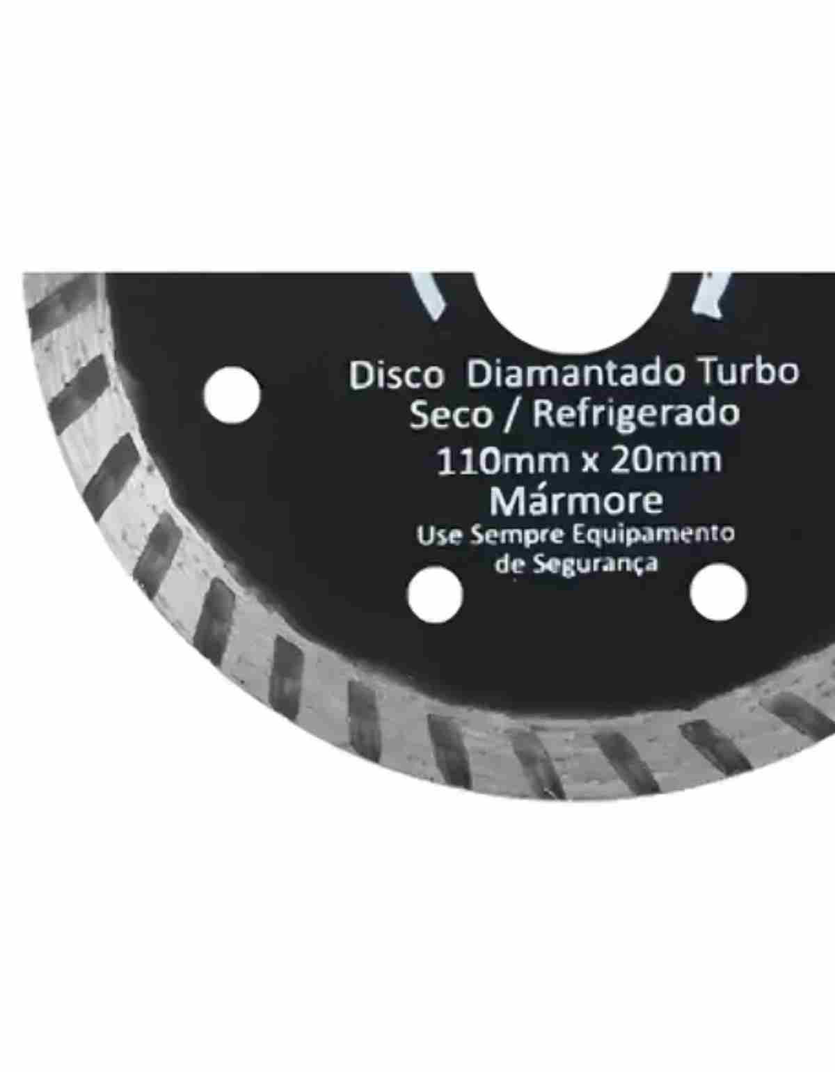 Disco Diamantado Turbo Seco 